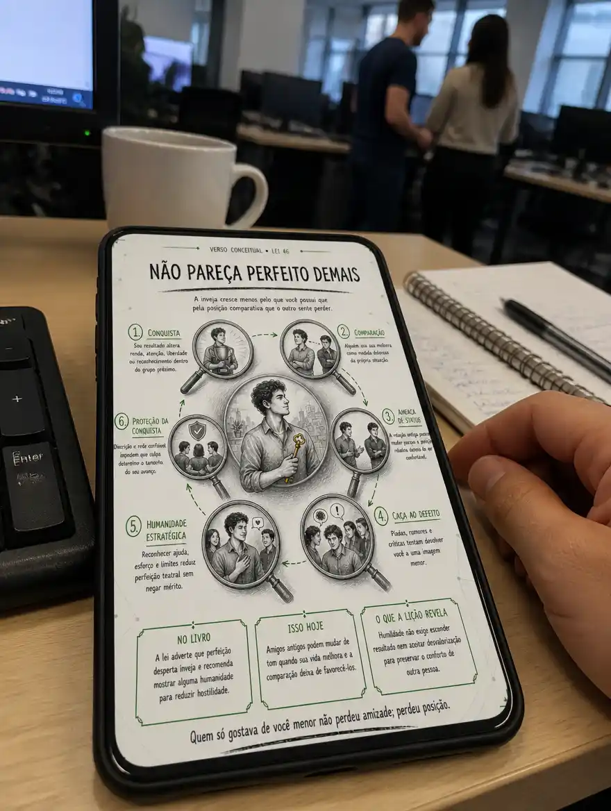 48 Leis do Poder Ilustradas 2.0 sendo usado 2